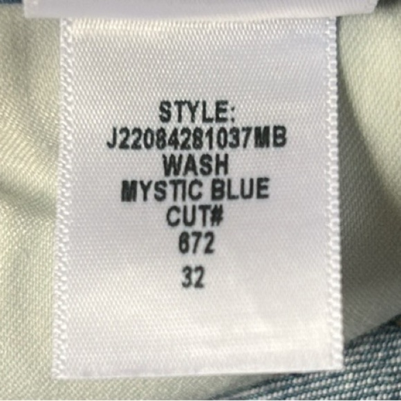 Veronica Beard Carson Ankle Flare High Rise Mystic Blue Excellent Size 32 - Picture 6 of 10